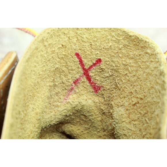 LL Bean 8" Unlined Round Toe Ankle Brown Leather Duck Boots Lace Up Size 9 M - Picture 8 of 12